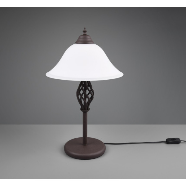 Galda lampa 2xE14 40W RUSTICA