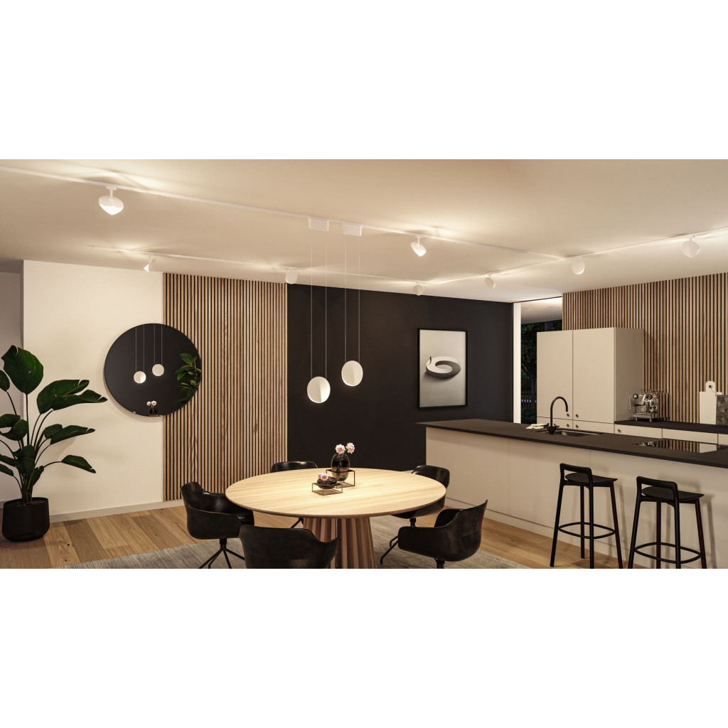 Pendant light 3-Step-Dim 800lm 10W 4000K signal white Alejandro