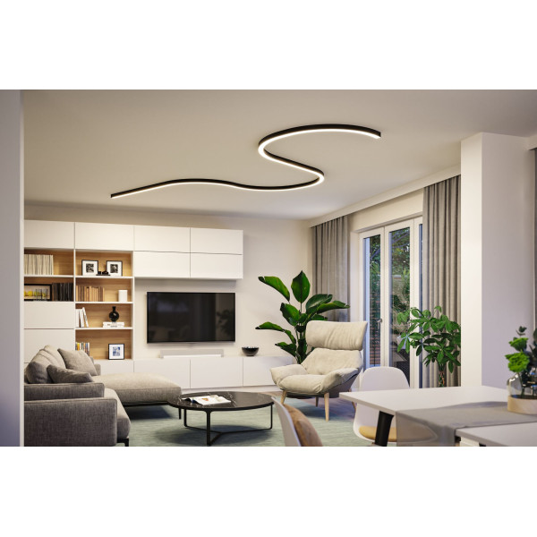 Valgustikanali nurk 90° must kaar