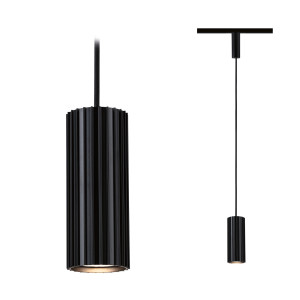 Riippuvalaisin GU10 max. 10W 230V Musta mattapintainen LIRENA