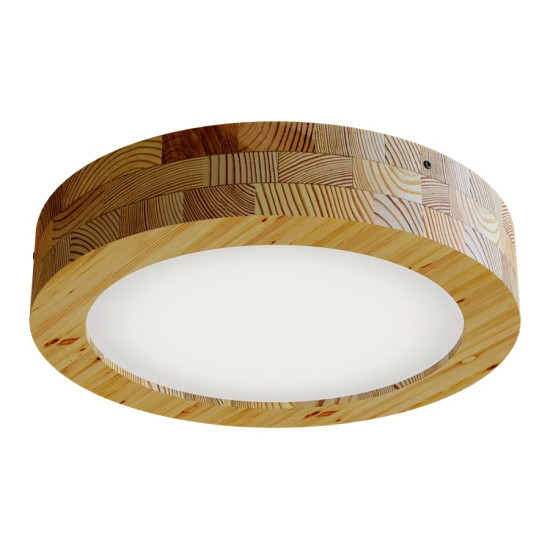 Ceiling light RONDO WOODLINE 300 24W IP20 4000K 1600lm Pine