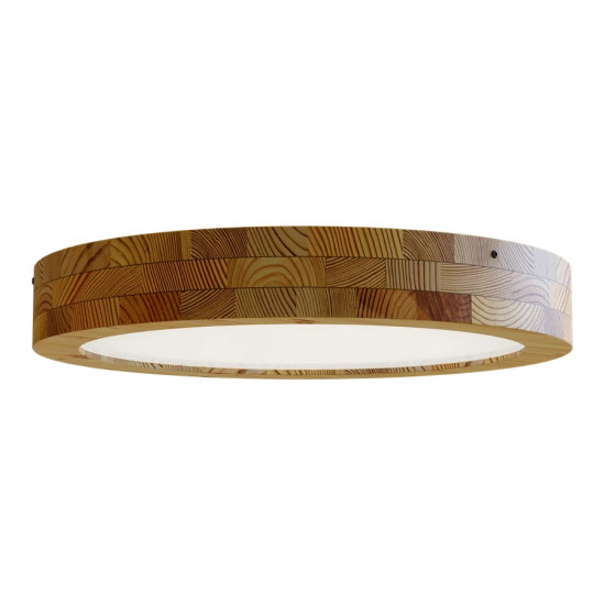 Ceiling light RONDO WOODLINE 500 48W IP20 4000K 3600lm Pine