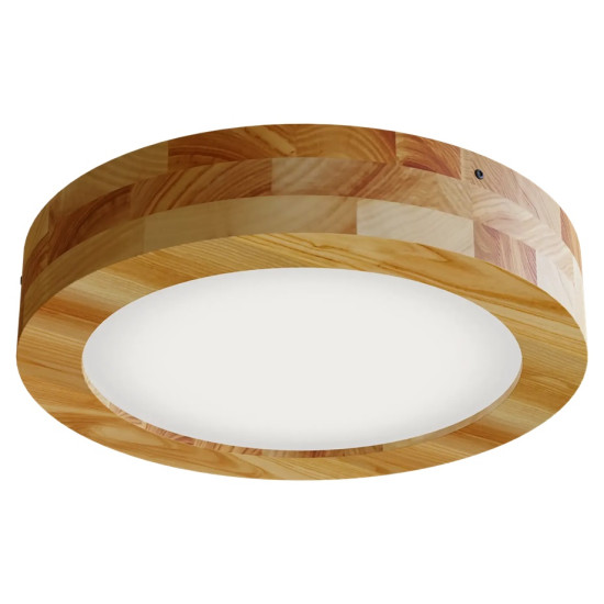 Ceiling light RONDO WOODLINE 300 24W IP20 4000K 1600lm Ash