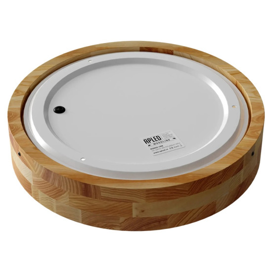 Ceiling light RONDO WOODLINE 300 24W IP20 4000K 1600lm Ash