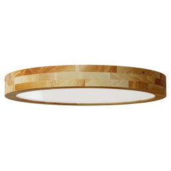 Ceiling light RONDO WOODLINE 500 48W IP20 3000K 3600lm Ash