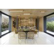 Pinnapealne LED laevalgusti QUADRA WOODLINE 300x300 24W IP20 4000K 1430lm tamm