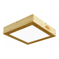 Ceiling light QUADRA WOODLINE 300x300 24W IP20 4000K 1430lm Pine Ceiling light QUADRA WOODLINE 300x300 24W IP20 4000K 1430lm Pine