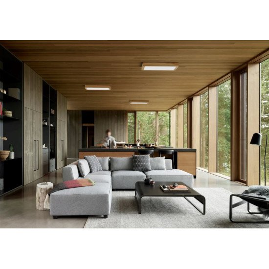 Pintavalaisin LED QUADRA WOODLINE 600x600 40W IP20 4000K 3320 lm saarni