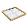 Pintavalaisin LED QUADRA WOODLINE 600x600 40W IP20 4000K 3320 lm mänty