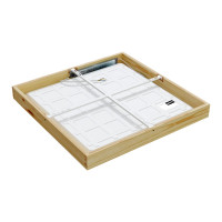 Ceiling light QUADRA WOODLINE 600x600 40W IP20 4000K 3320lm Pine Ceiling light QUADRA WOODLINE 600x600 40W IP20 4000K 3320lm Pine