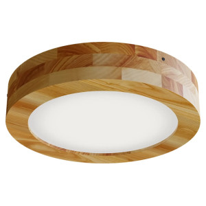 Katovalaisin RONDO WOODLINE 300 24W IP20 3000K 1600 lm Tammi