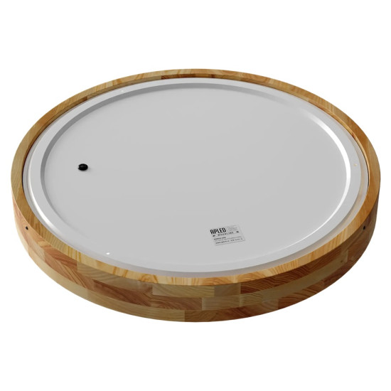 Šviestuvas RONDO WOODLINE 500 48W IP20 3000K 3600lm iš juodalksnio