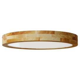 Šviestuvas RONDO WOODLINE 500 48W IP20 3000K 3600lm iš juodalksnio