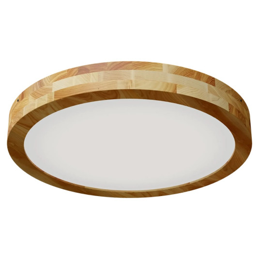 Šviestuvas RONDO WOODLINE 500 48W IP20 3000K 3600lm iš juodalksnio