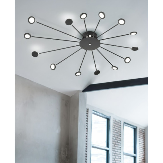 Lubinis šviestuvas 15x SMD LED 2,6W PEACOCK