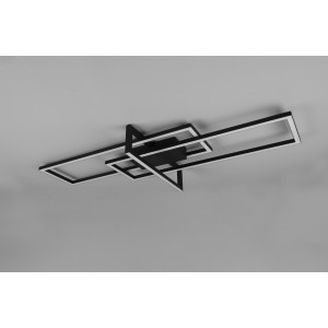 Lubų šviestuvas juodas SALINAS