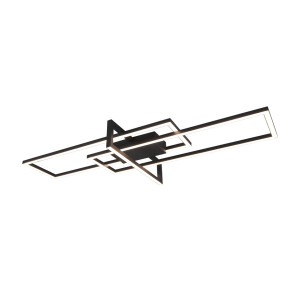 Lubų šviestuvas juodas SALINAS