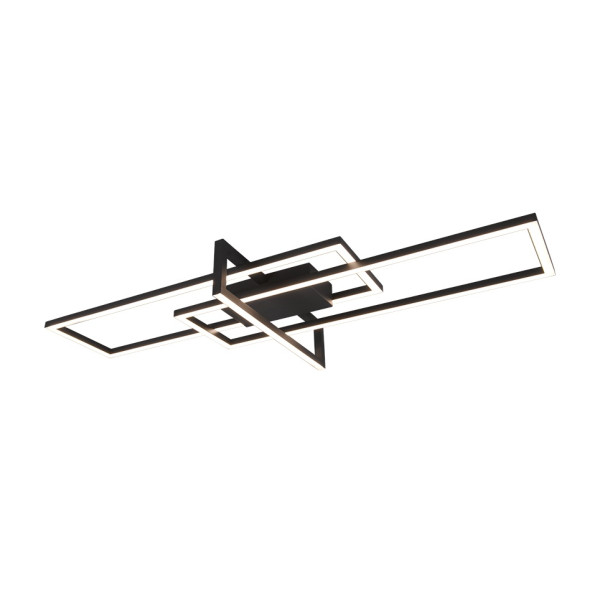 Lubų šviestuvas juodas SALINAS