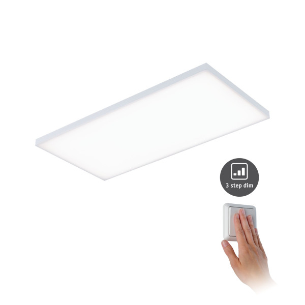 LED paneel 29 W valge  VELORA LED paneel 600x300mm 29 W valge matt 3 astmeliselt dimmerdatav VELORA