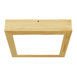 Ceiling light QUADRA WOODLINE 300x300 24W IP20 4000K 1430lm Pine