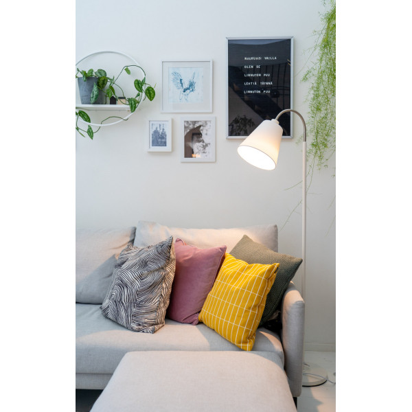 Grindinis šviestuvas baltas E27 CLEO