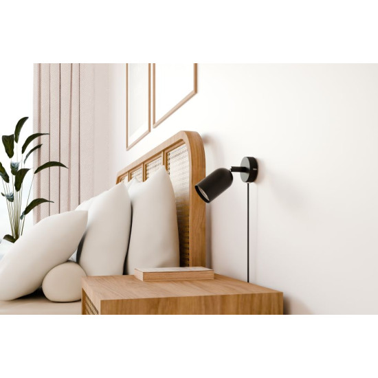 Wall light black KIPPO