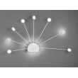Ceiling luminaire 9 x SMD LED 2,6W white PEACOCK