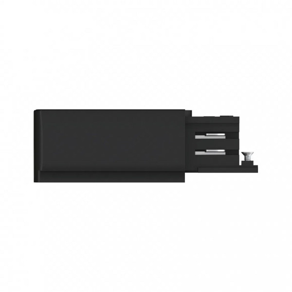 Barošanas gala adapteris labās puses melns