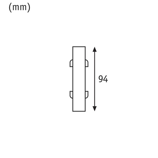 Connector Line connector White