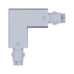 Connector L-part Exterior Silver