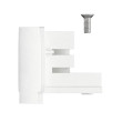 Connector End cap White