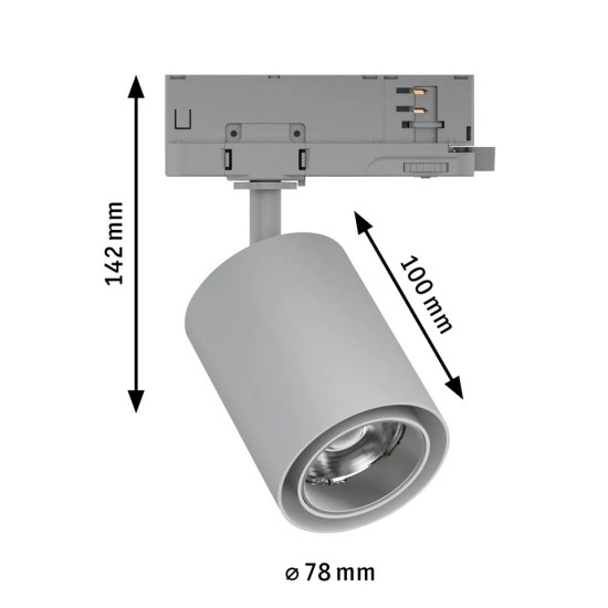 LED siinivalgusti matt kroom KRATOS