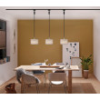 Pendant black matt 20W E14 230V DECO SYSTEM