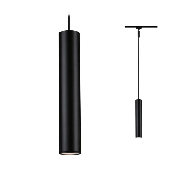 Rippvalgusti LED 10W GU10 matt must CATALEJO