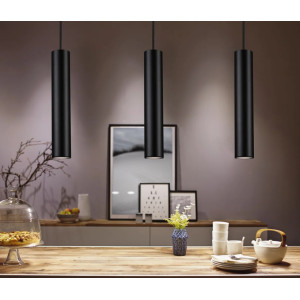 LED pendant black matt CATALEJO LED pendant 10W GU10 black matt CATALEJO
