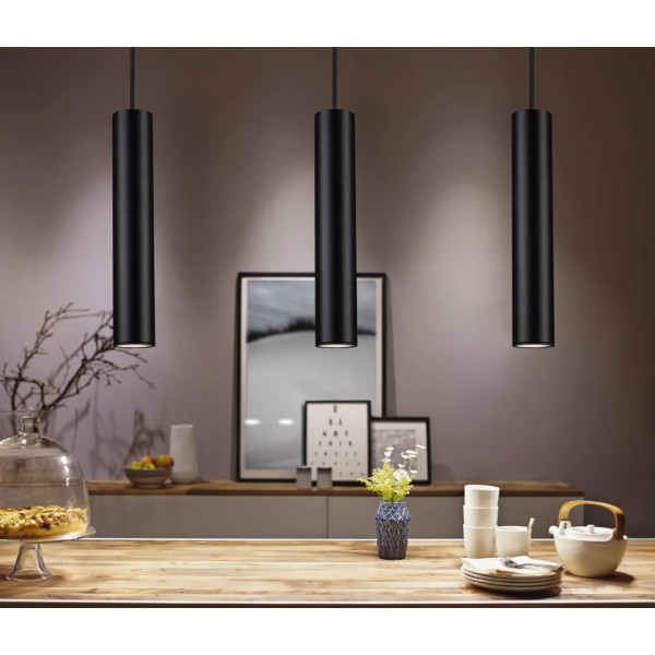LED pendant black matt CATALEJO LED pendant 10W GU10 black matt CATALEJO