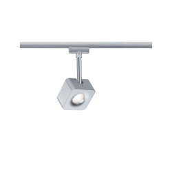 Gaismeklis matēts hroms LED spot 8W CUBE