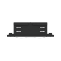 Lighting rail connector Black