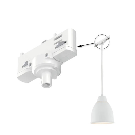Riippuvalaisinadapteri universaali maks. 1150W 230V Valkoinen