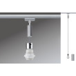 Siinivalgusti rippuv matt kroom E27 20W EASY BASIC