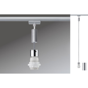 Gaismeklis iekarināms matēts hroms E27 20W EASY BASIC