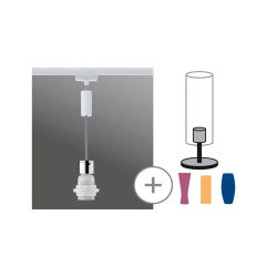 Siinivalgusti rippuv valge E27 max. 20W EASY BASIC