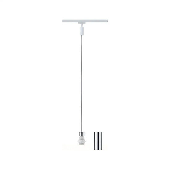 Pakabinamas šviestuvas baltas E27 maks. 20W EASY BASIC