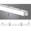 ProRail3 valgustuse siin 2m 230V Must ProRail3 valgustuse siin 2m 230V Must