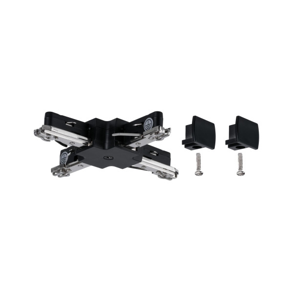 Rail X connector, black matt Rail X connector, black matt