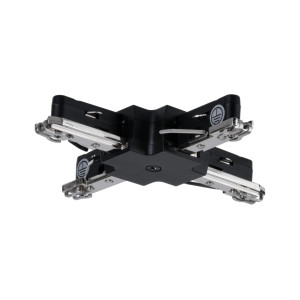 Rail X connector, black matt Rail X connector, black matt
