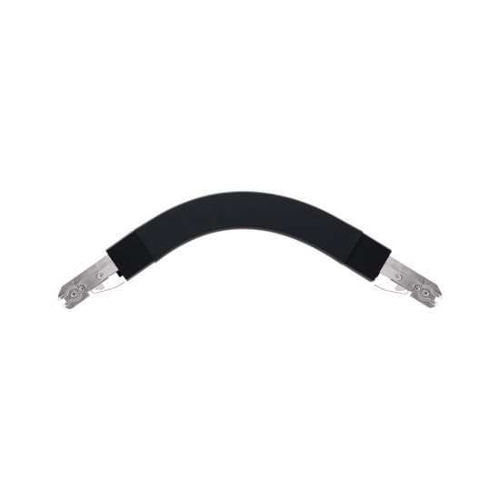 Rail flex connector, black matt Rail flex connector, black matt