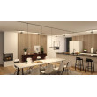 Ripplamp 3-Step-Dim matt kroom HILDOR