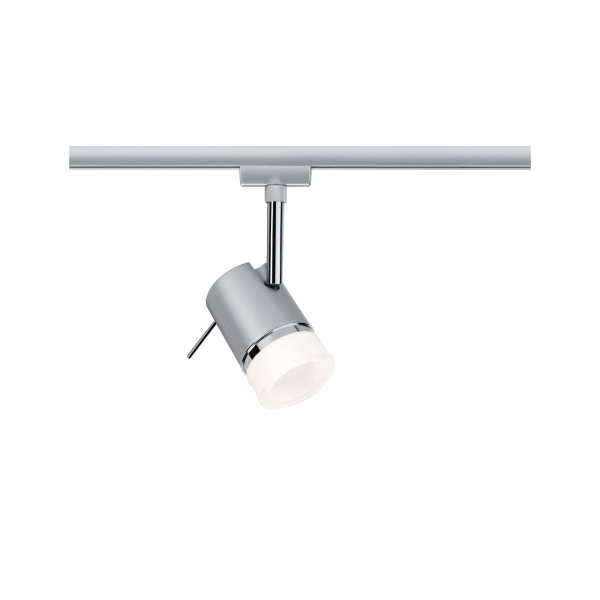 Gaismeklis matēts hroms 230V LED GU10 10W PIPE