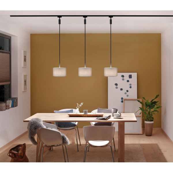 Track light hanging black 20W E14 230V DECO SYSTEM Track light hanging black 20W E14 230V DECO SYSTEM